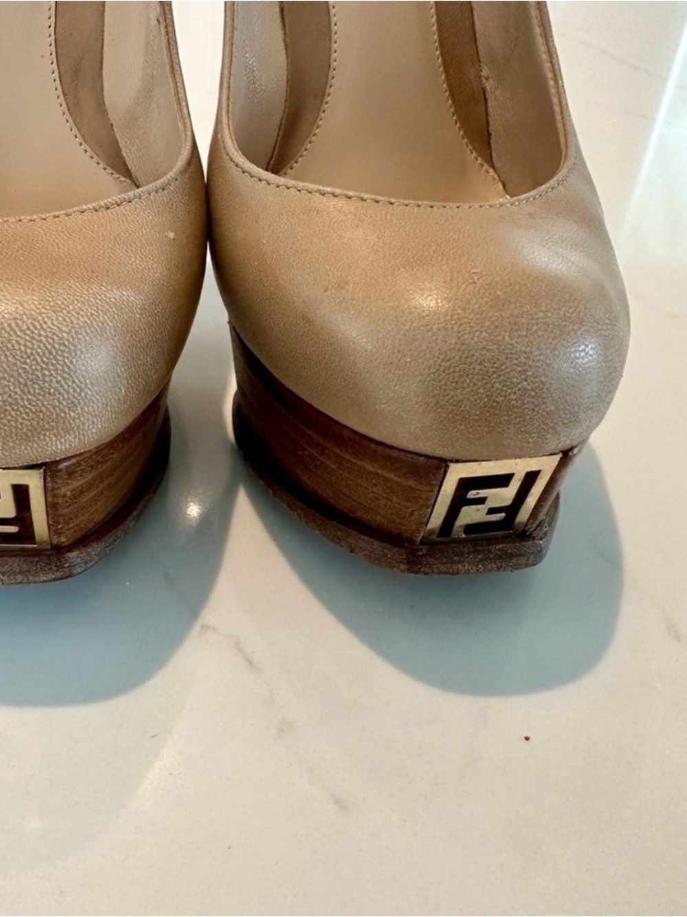 Fendi Fendista Platform Pumps - Picture 7 of 16